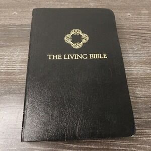 Tyndale The Living Bible Personal Gift Edition LEATHER  Red Letter Concordance